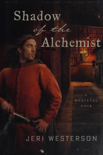 Shadow of the alchemist book cover by Jeri Westerson