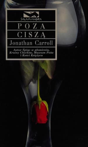Poza ciszą book cover by Jonathan Carroll
