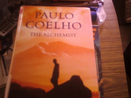 The Alchemist book cover by Paulo Coello