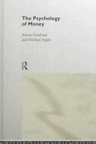 The psychology of money book cover by Furnham, Adrian.