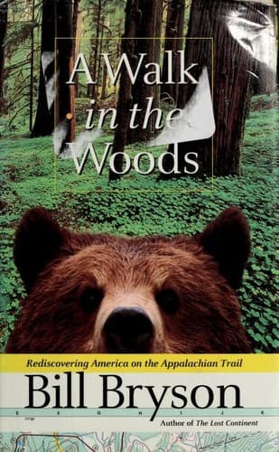 A Walk in the Woods book cover by Bill Bryson