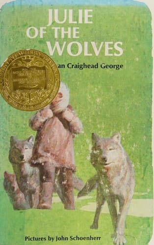Julie of the Wolves book cover by Jean Craighead George