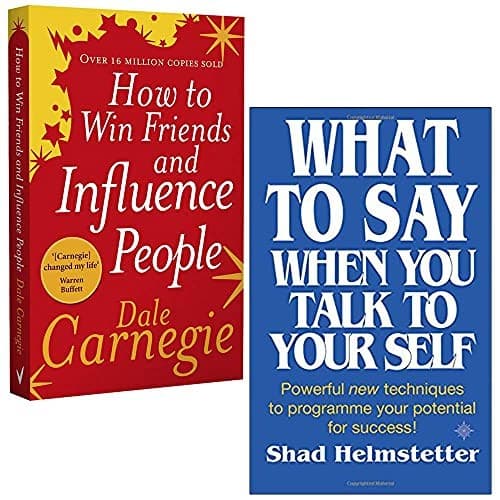How to Win Friends and Influence People & What to Say When You Talk to Your Self book cover by Dale Carnegie