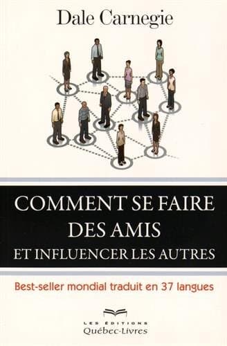 How to Win Friends and Influence People book cover by Dale Carnegie