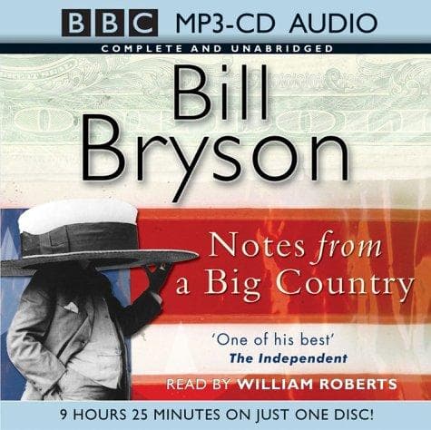 Notes from a Big Country book cover by Bill Bryson