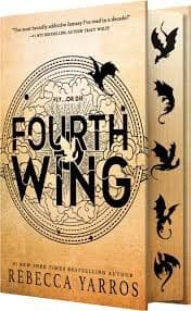 Fourth Wing (Wing and Claw Collection) book cover by Rebecca Yarros