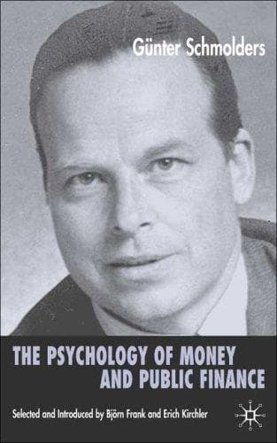 The Psychology of Money and Public Finance book cover by Gunter Schmolders