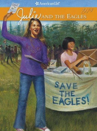 Julie and the Eagles book cover by Megan McDonald