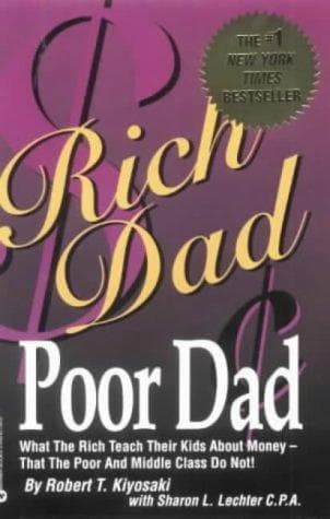What the Rich Teach Their Kids about Money book cover by Robert T. Kiyosaki