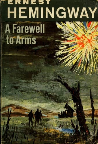 A Farewell to Arms book cover by Ernest Hemingway