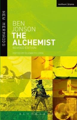 The Alchemist, 1612 book cover by Ben Jonson