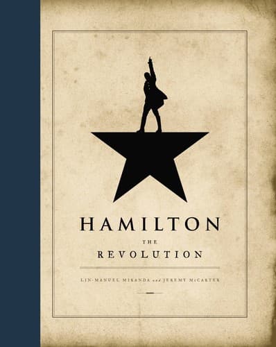 Hamilton book cover by Lin-Manuel Miranda