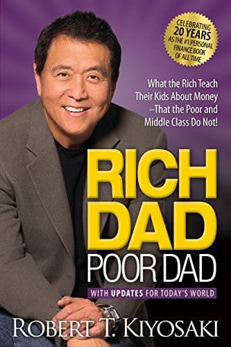 Rich Dad, Poor Dad book cover by Robert T. Kiyosaki