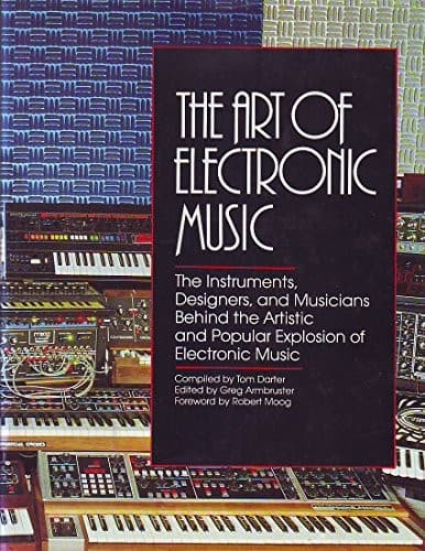 The Art of electronic music book cover by Tom Darter