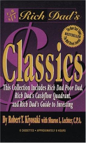 Rich Dad Poor Dad Classics - 3 Copy Boxed Set (Rich Dad) book cover by Robert T. Kiyosaki
